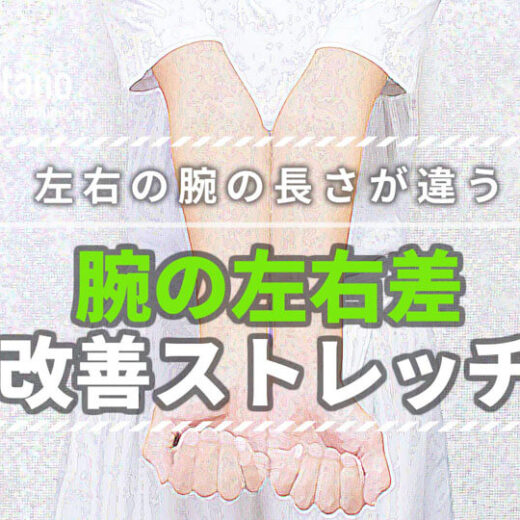 左右の腕の長さが違う原因と改善ストレッチ4選 肩甲骨の歪み解消で揃う Qitano キタノ カラダづくりラボ