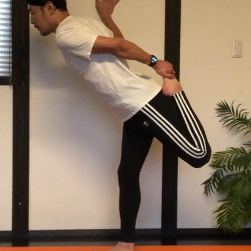 太もも前をより一層伸ばすテクニック（#大腿四頭筋）