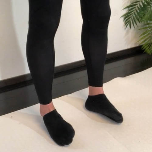 膝下外側ストレッチで外側重心の疲労回復