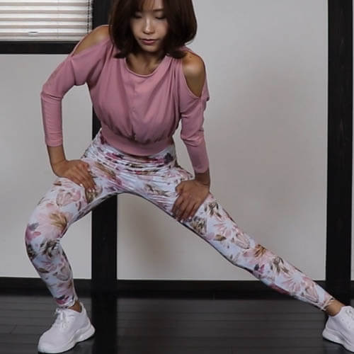 ラテラルヒップオープナー｜左右に重心を動かしながらヒップアップ