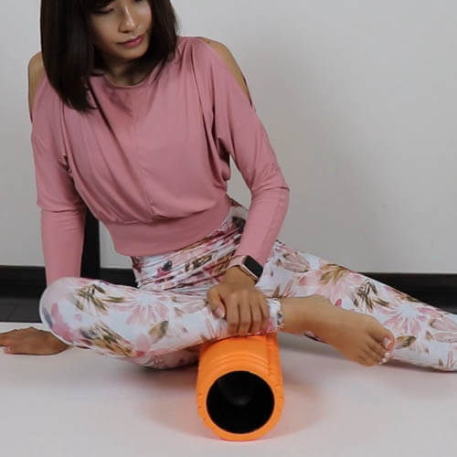 腓骨筋の筋膜リリース！すねの外側をローラーマッサージ