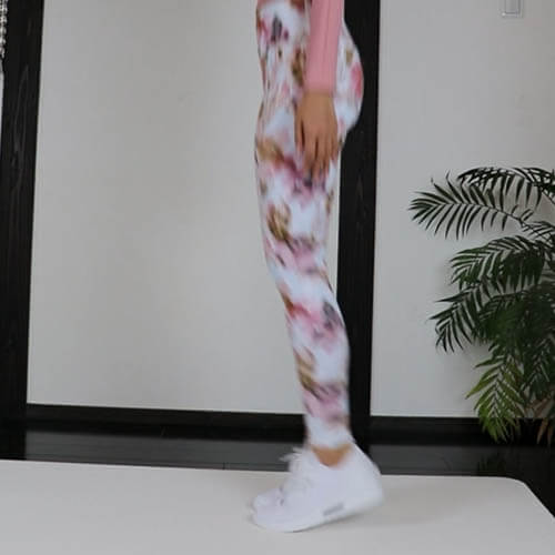 ふくらはぎの筋トレは手を使わず足指着地ジャンプスクワット