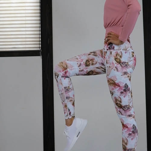 下っ腹を引き上げる簡単片足スイングで体幹トレーニング