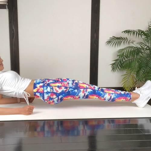 バックブリッジエルボースタンス｜姿勢を維持する筋肉を鍛える