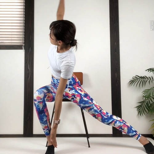 スケーターツイスト｜お腹＋股関節＋肩のエクササイズ