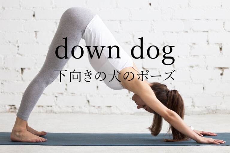 ダウンドッグ（下向きの犬のポーズ）の効果的なやり方とコツ