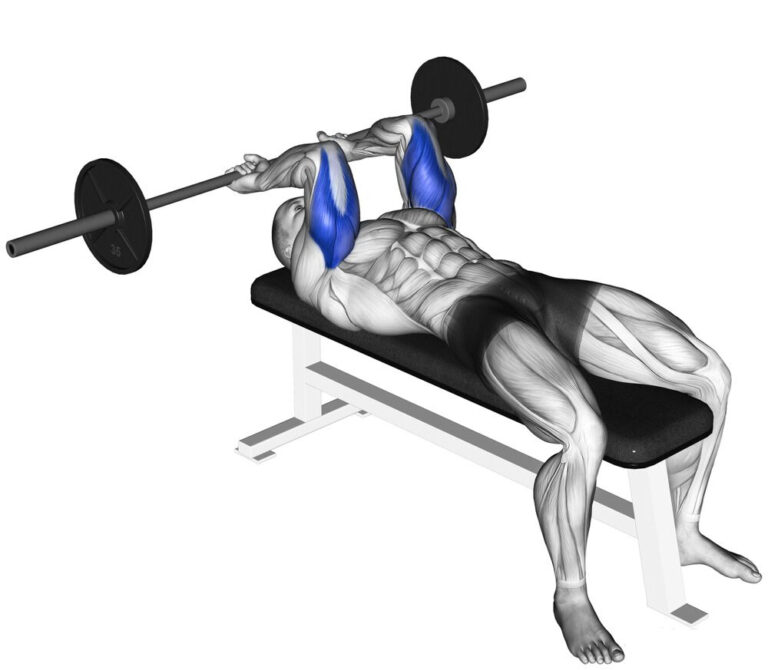 バーベルフレンチプレスの効果的なやり方