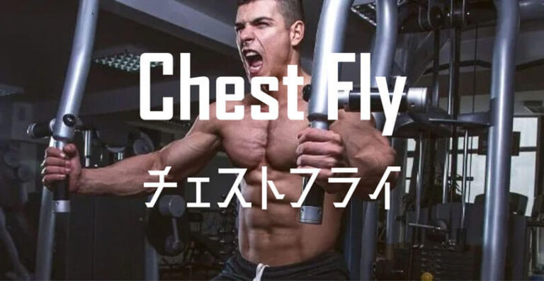 チェストフライの効果的なやり方｜大胸筋を鍛えるトレーニング