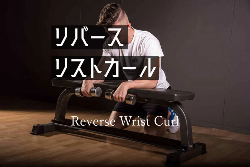 リバースリストカールの効果的なやり方｜前腕伸筋群を鍛えるトレーニング