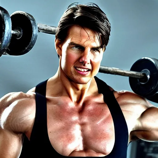 トム・クルーズの筋肉美の秘密！年齢を感じさせない肉体改造トレーニング