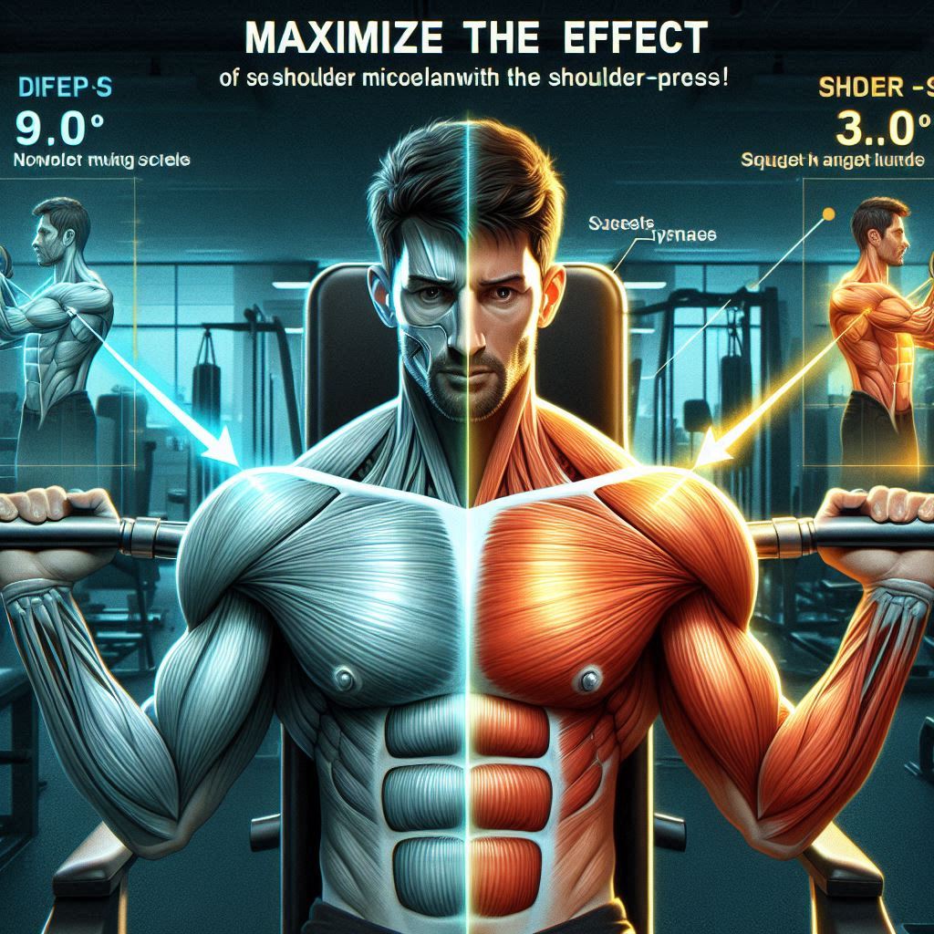 ショルダープレスの角度で肩の筋トレ効果を最大化！90度 vs 60度どっちが効果的？