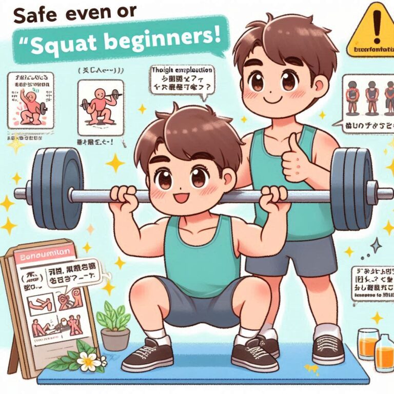 スクワット初心者でも安心！効果的なトレーニング方法と注意点を徹底解説